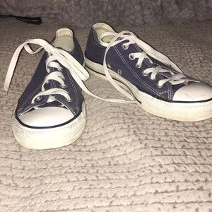 Navy Low Top Converse